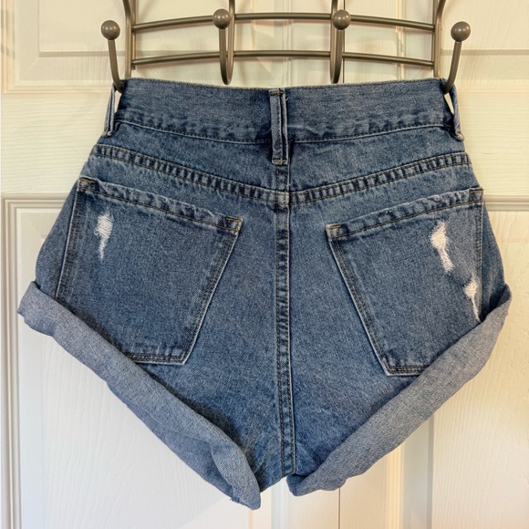 Society Amuse Jean Shorts - Picture 2 of 3